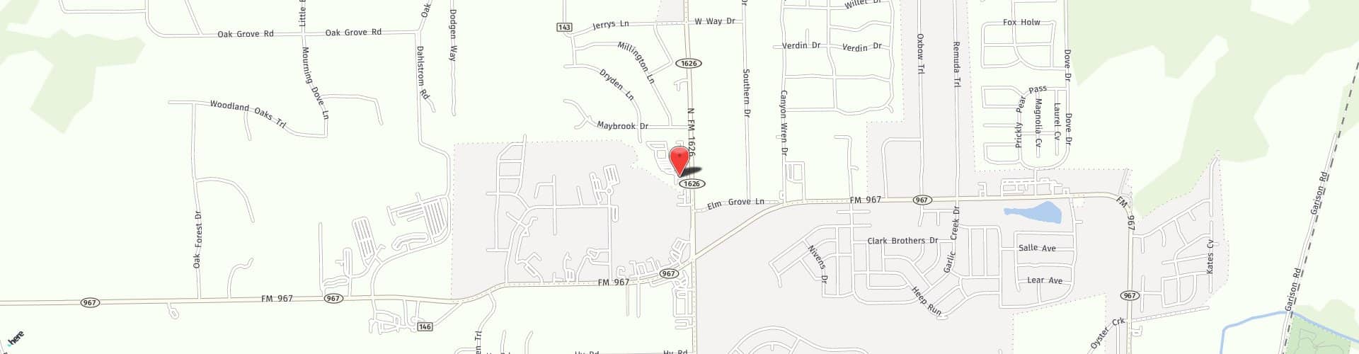 Location Map: 251 FM 1626 Buda, TX 78610