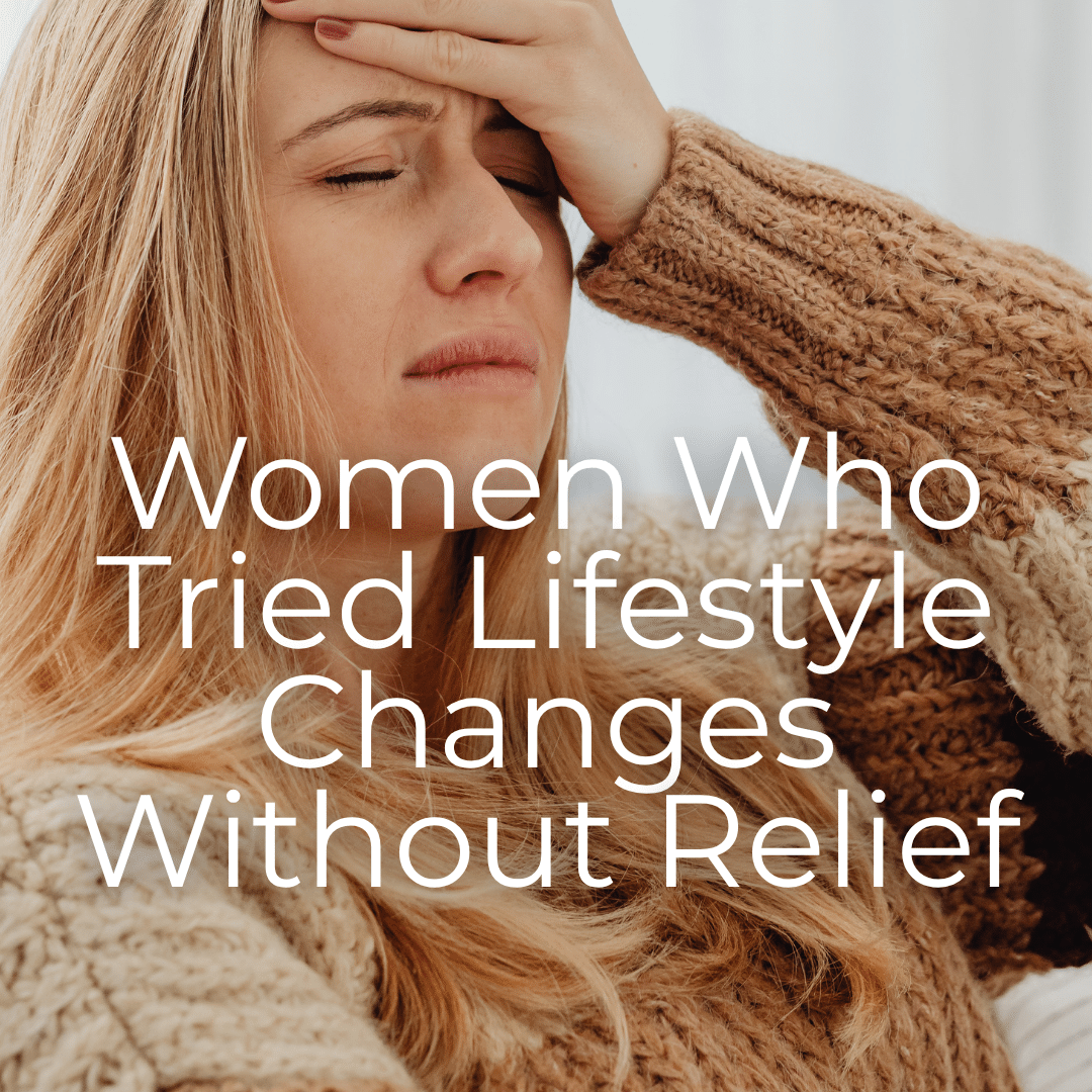women's hormone balancing in Buda, TX for women who tried lifestyle changes without relief
