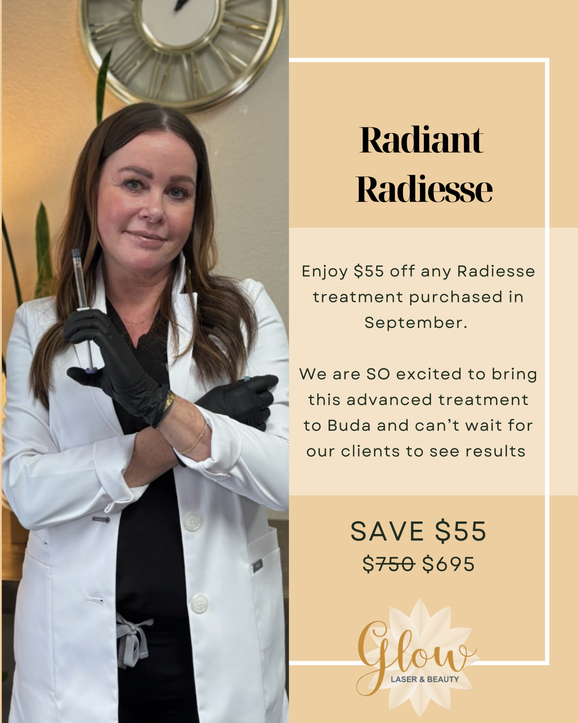 Glow monthly specials! Save $